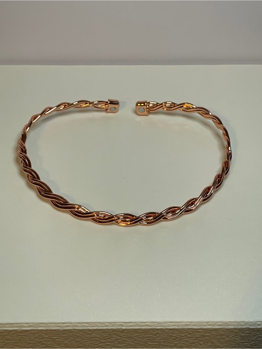 Copper-Tone Twisted Collar Necklace - Women Jewelry